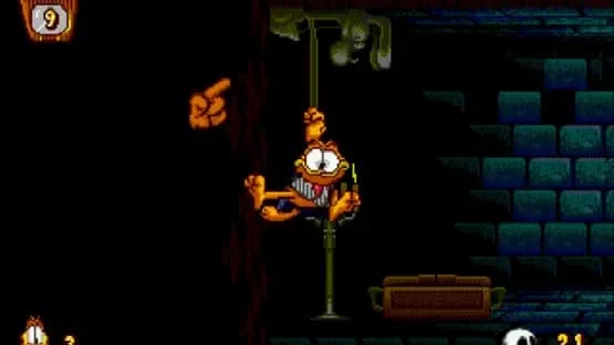 Garfield: Caught in the Act — Screenshoty