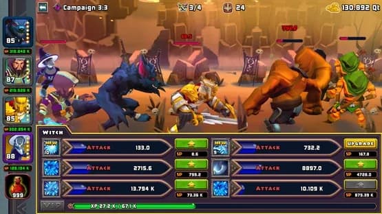 Heroes of Havoc: Idle Adventures — Screenshoty