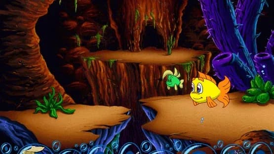 Freddi Fish 4: The Case of the Hogfish Rustlers of Briny Gulch — Screenshoty