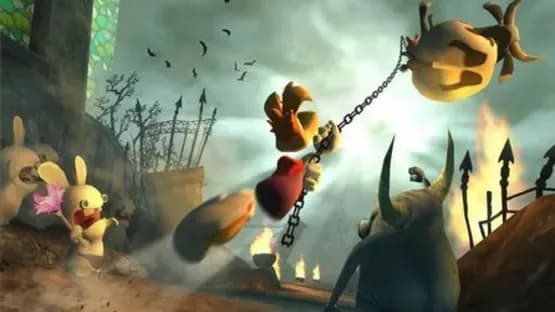 Rayman Raving Rabbids — Screenshoty