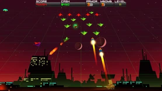 Cosmic Rocket Defender — Screenshots