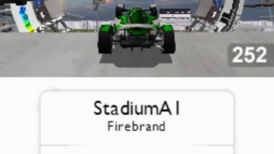 TrackMania DS — Screenshoty