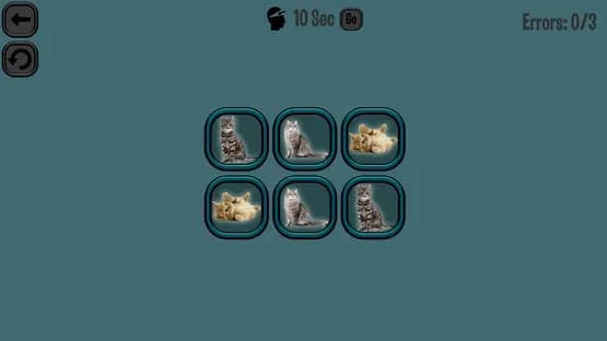Animals Memory: Cats — Screenshots
