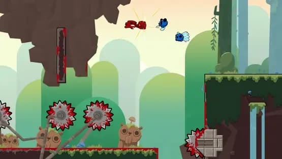 Super Meat Boy Forever — Screenshoty