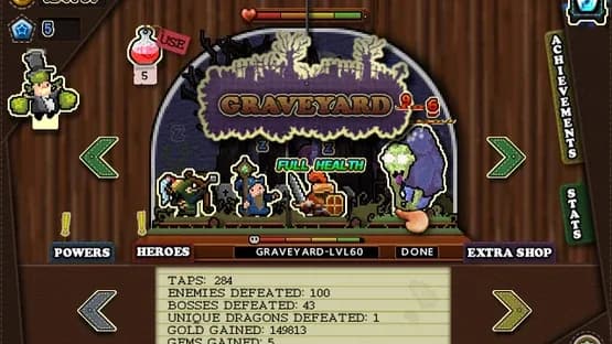Tap Heroes — Screenshots