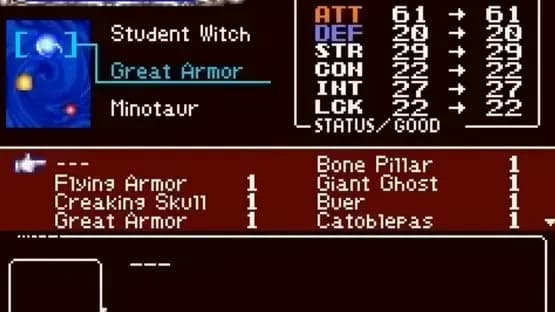 Castlevania: Aria of Sorrow — Screenshoty