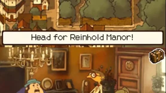 Professor Layton and the Curious Village — Screenshoty