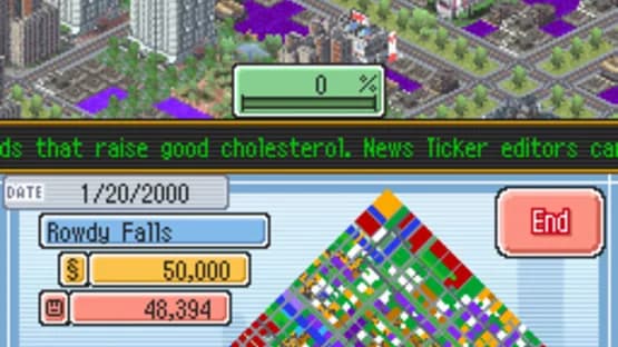 SimCity DS — Screenshoty