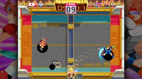 Windjammers — Screenshoty