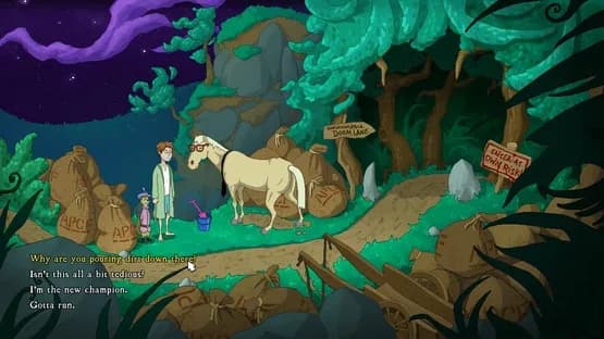 Midnight at the Celestial Palace: Chapter I — Screenshoty