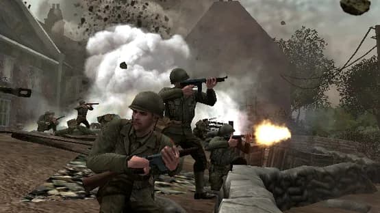 Call of Duty 3 — Screenshoty