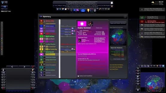 Distant Worlds: Universe — Screenshoty