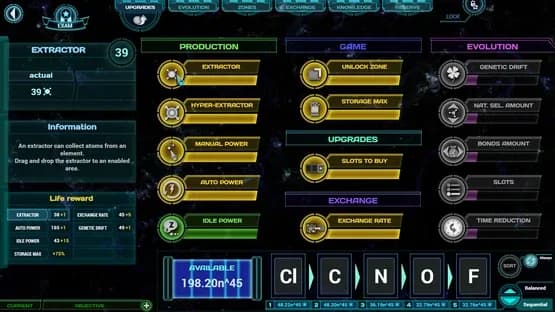 Idle Evolution — Screenshoty