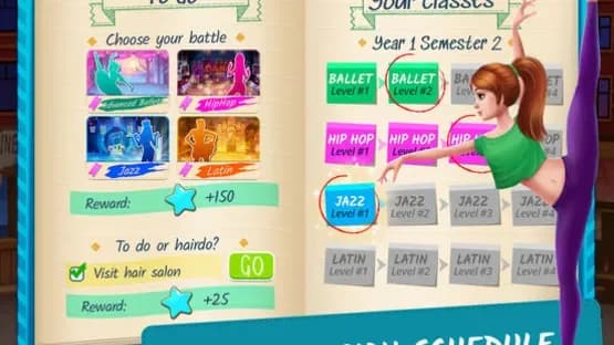 Dance School Stories — Screenshots