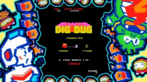 Arcade Game Series: Dig Dug — Screenshoty