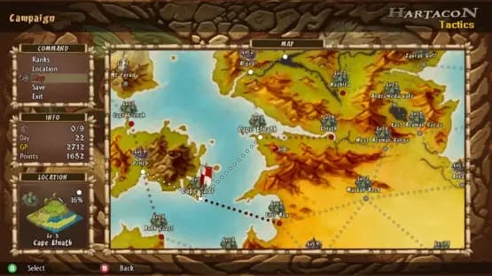Hartacon Tactics — Screenshoty