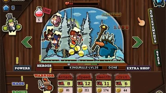 Tap Heroes — Screenshots