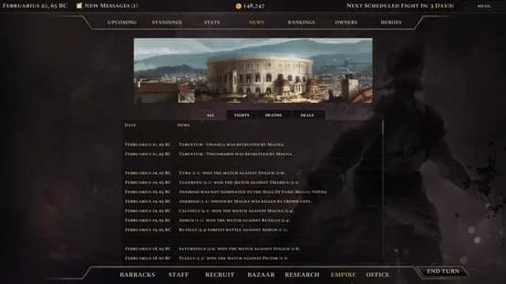 Age of Gladiators II: Rome — Screenshoty
