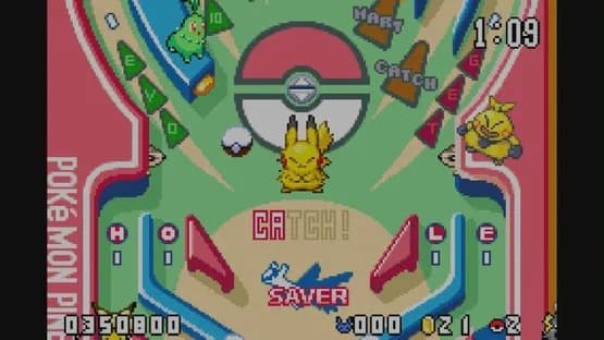 Pokémon Pinball: Ruby & Sapphire — Screenshoty
