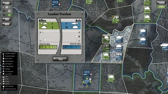 Battle of the Bulge — Screenshoty