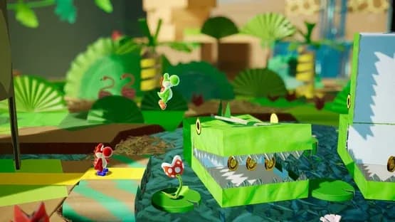 Yoshi's Crafted World — Screenshoty