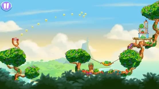 Angry Birds Stella — Screenshoty