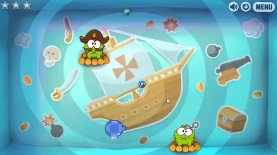 Cut the Rope: Time Travel — Screenshoty