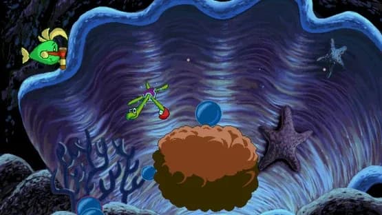 Freddi Fish and Luther's Water Worries — Screenshoty