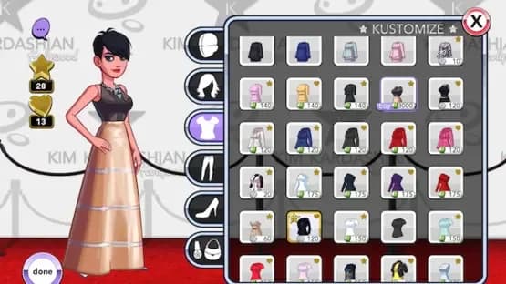 Kim Kardashian: Hollywood — Screenshoty
