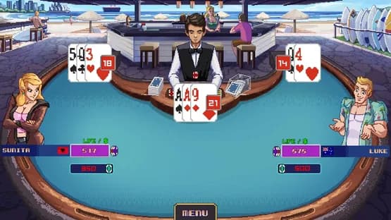 Super Blackjack Battle 2 Turbo Edition - The Card Warriors — Screenshoty