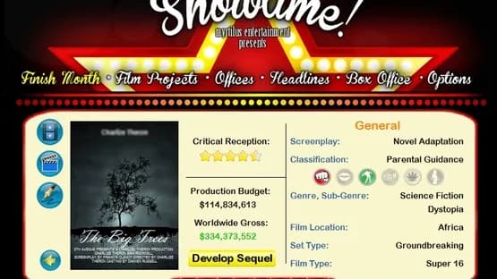 Showtime! — Screenshoty