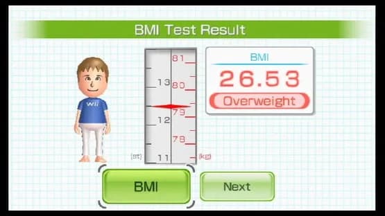 Wii Fit — Screenshoty