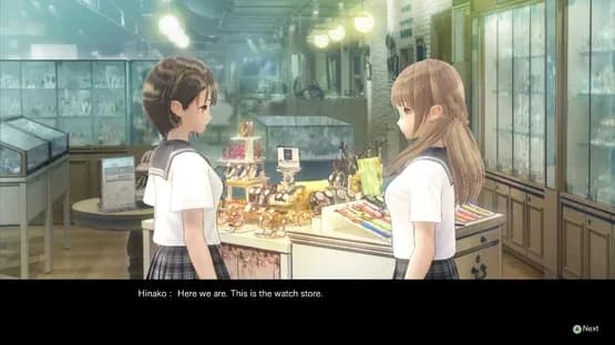 Blue Reflection — Screenshoty