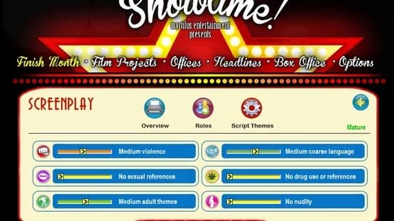 Showtime! — Screenshoty