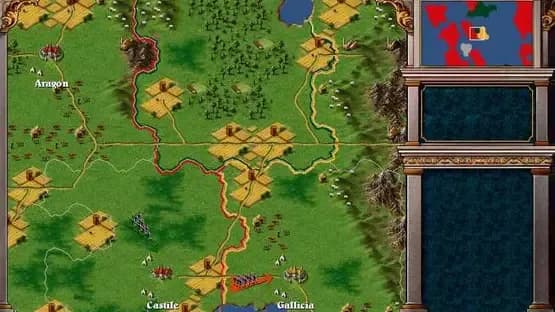 Imperialism II: Age of Exploration — Screenshoty