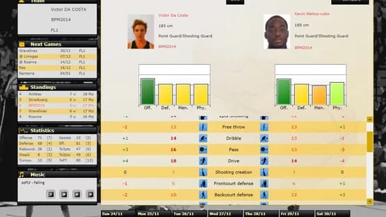 Basketball Pro Management 2014 — Screenshoty