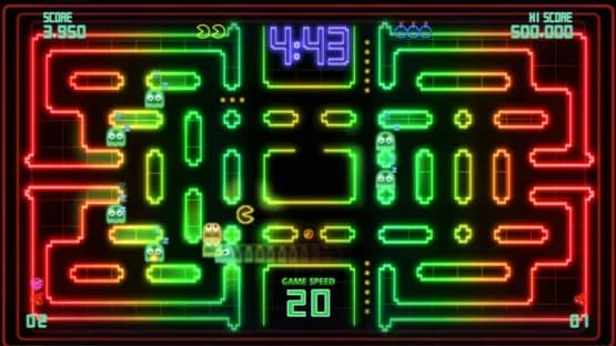 Pac-Man: Championship Edition DX+ — Screenshoty