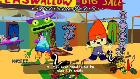 PaRappa the Rapper Remastered — Screenshots
