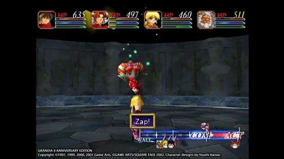 Grandia II HD Remaster — Screenshoty