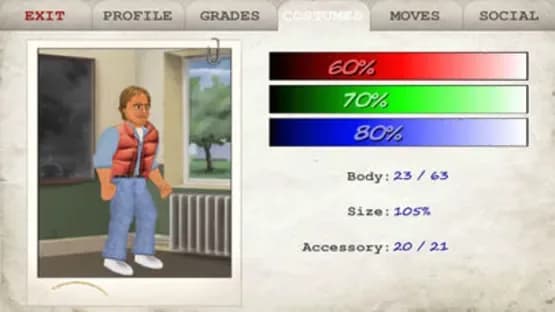 Private School Days — Screenshoty
