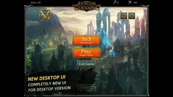 League Of Guessing — Screenshoty