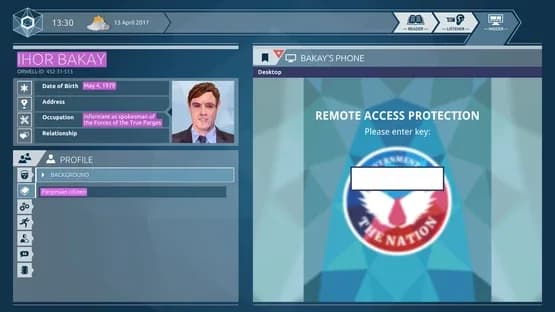 Orwell: Ignorance is Strength — Screenshots