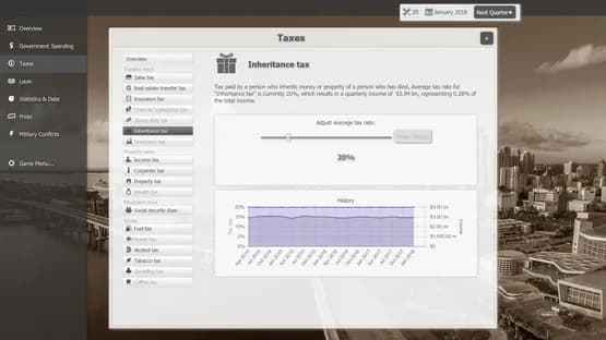 Government Simulator — Screenshots
