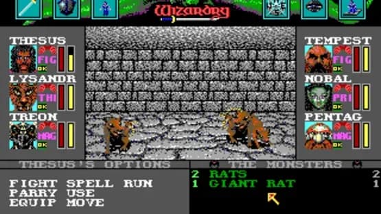 Wizardry: Bane of the Cosmic Forge — Screenshoty