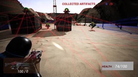Cyborg Invasion Shooter 2: Battle of Earth — Screenshoty
