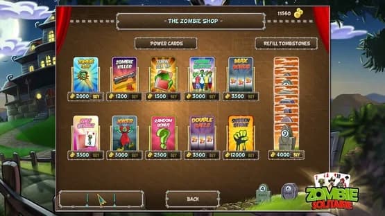 Zombie Solitaire — Screenshoty