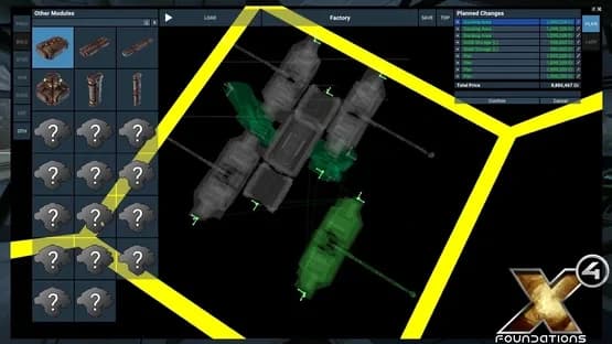 X4: Foundations — Screenshoty
