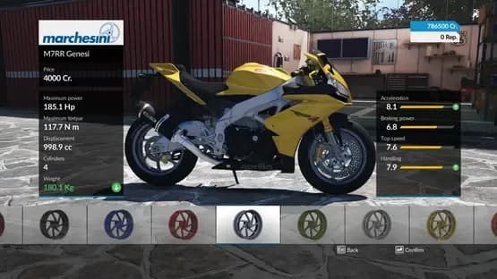 Ride — Screenshoty