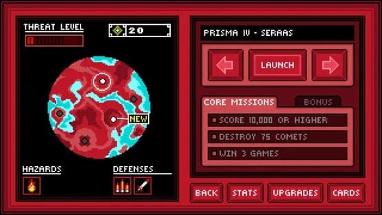 Missile Cards — Screenshots