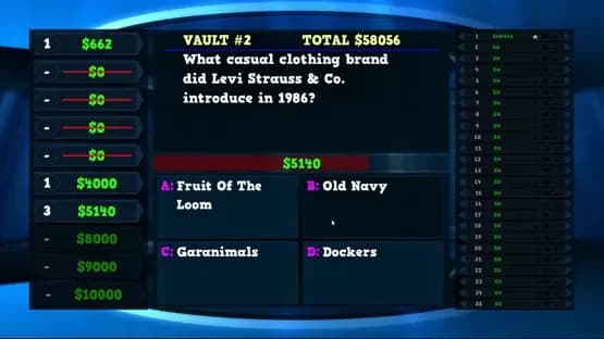 Trivia Vault: 1980's Trivia — Screenshoty